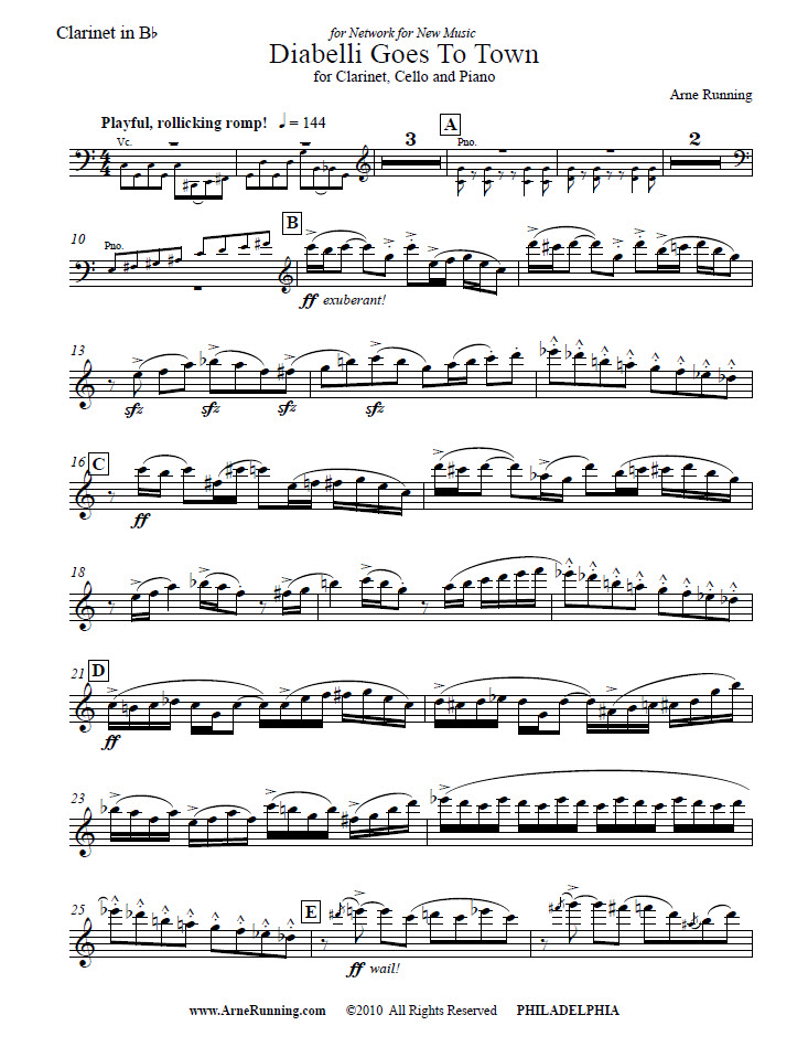 single page of sheet music; contact me for accessible version