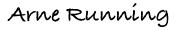 arne running signature